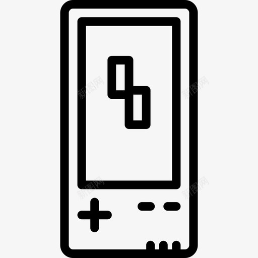 手机游戏电子游戏10线性图标svg_新图网 https://ixintu.com 手机游戏 电子游戏10 线性