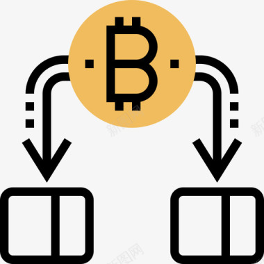 交易比特币44黄影图标图标