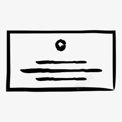 名片公司名片公司身份证图标高清图片