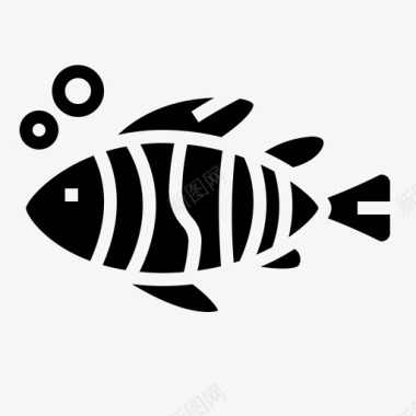 鱼海滩动物图标图标