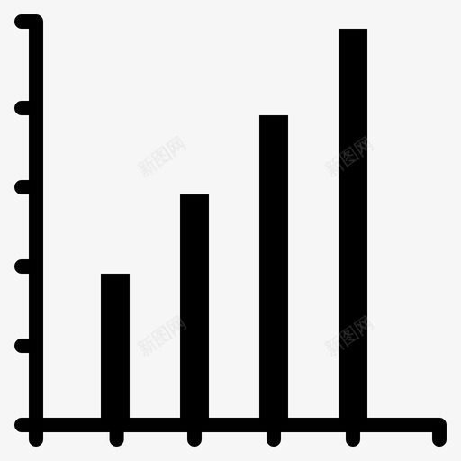 柱状图时钟图表图标svg_新图网 https://ixintu.com 业务图和柱状图 图表 折线图 时钟 柱状图
