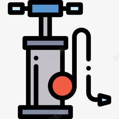 泵车库10线颜色图标图标