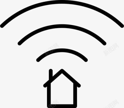 连接建筑住宅图标图标