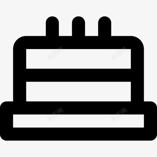 生日蛋糕食物113直系图标svg_新图网 https://ixintu.com 生日蛋糕 直系 食物113
