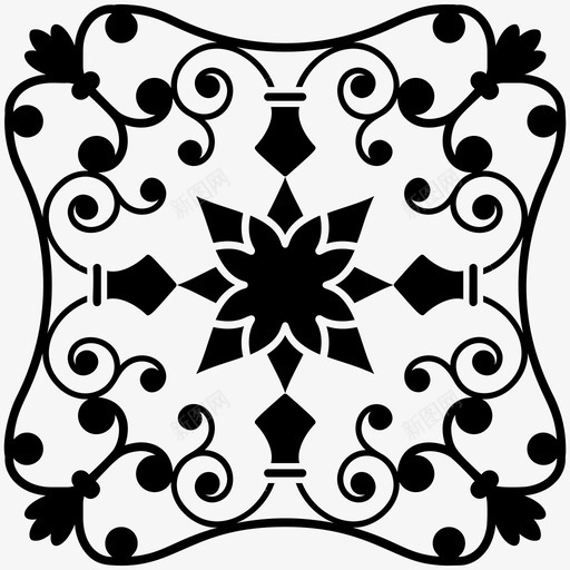 圣诞元素边框经典图标svg_新图网 https://ixintu.com 不同风格的包装设计元素 刺绣设计 圣诞元素 经典设计 装饰元素 边框设计