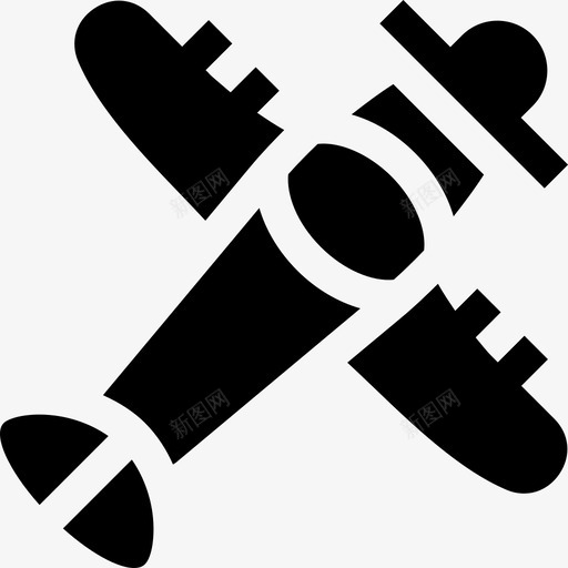 小飞机历史5填充图标svg_新图网 https://ixintu.com 历史5 填充 小飞机