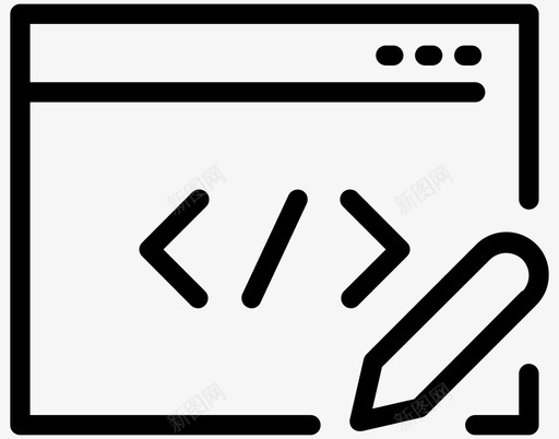 自定义编码优化编程图标svg_新图网 https://ixintu.com 优化 搜索引擎优化和网页清洁大纲 编程 自定义编码