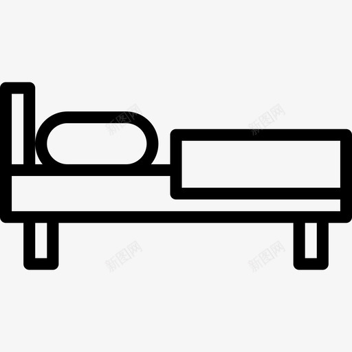 床旅社6直系图标svg_新图网 https://ixintu.com 床 旅社6 直系