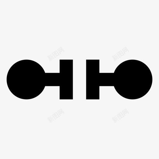 链路连接集线器图标svg_新图网 https://ixintu.com 网络 节点 连接 连接电源固态 链路 集线器