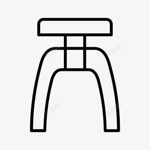 椅子学术教室图标svg_新图网 https://ixintu.com 学术 家具 教室 教育 椅子