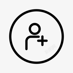 摄像头通知PNG用户添加用户id图标高清图片