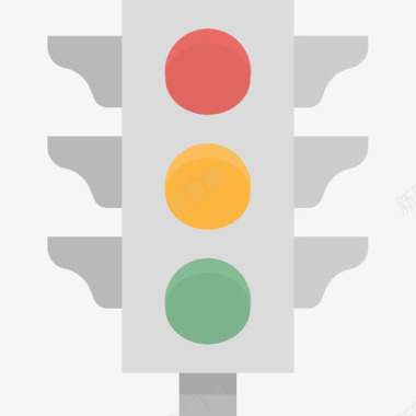 交通灯八月交通平图标图标