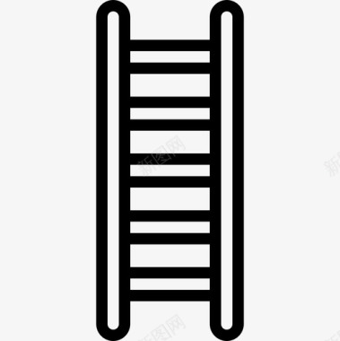梯子花园9直线图标图标