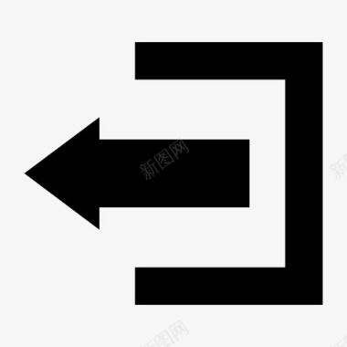 左转交通标志交通标志牌图标图标