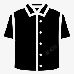 上衣扣子采购产品衬衫扣子衬衫衣服图标高清图片