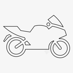 跑车发动机摩托车发动机赛车图标高清图片