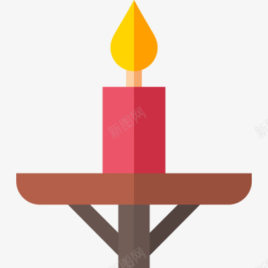 蜡烛感恩节38平的图标图标