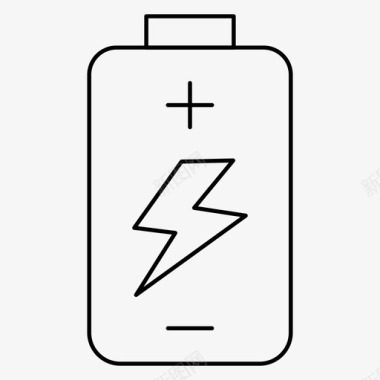 充电电池电力图标图标