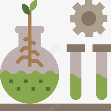 试管生态116扁平图标图标