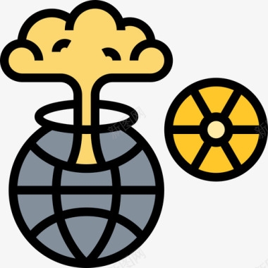 核弹核弹3线颜色图标图标