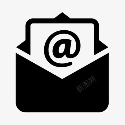 信件邮件地址电子邮件图标高清图片
