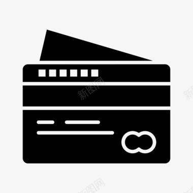 信用卡支付购物零售和电子游戏元素图标图标