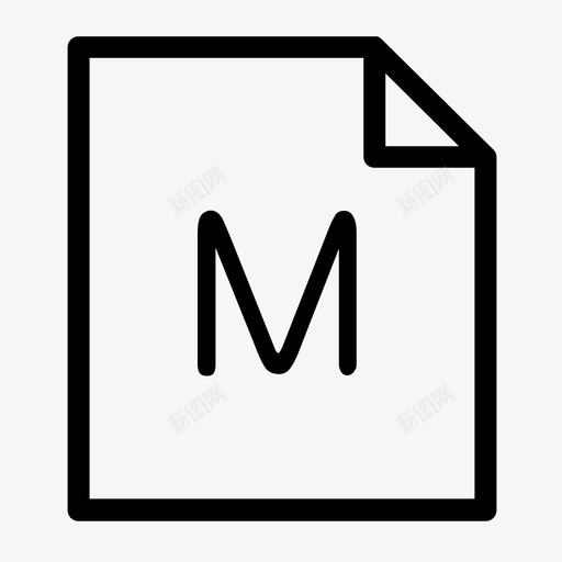 MD文档svg_新图网 https://ixintu.com MD文档