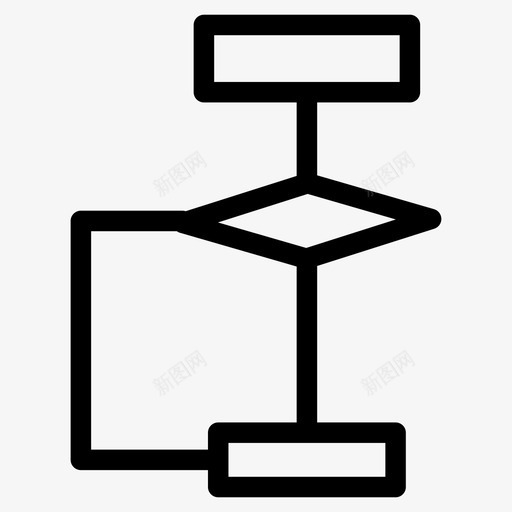 算法图表逻辑图标svg_新图网 https://ixintu.com 图表 机器学习 算法 编程 逻辑