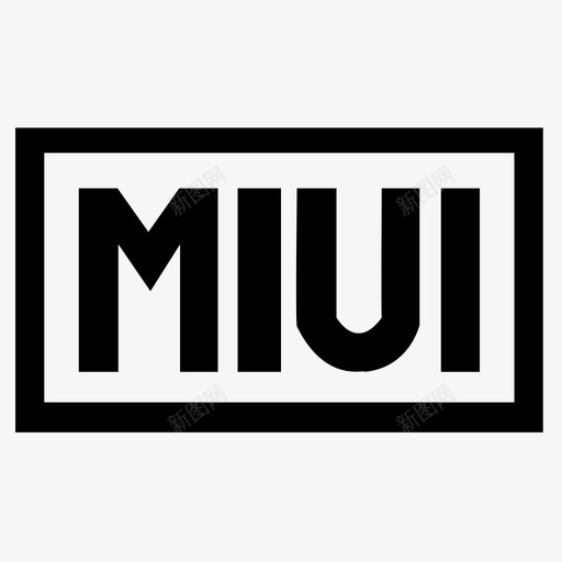 小米_MIUIsvg_新图网 https://ixintu.com 小米_MIUI MIUI 米柚 小米