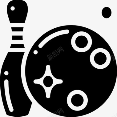 保龄球50秒2填充图标图标