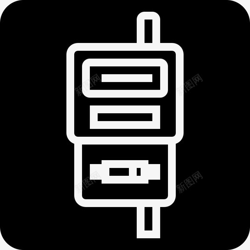 电压电流电气图标svg_新图网 https://ixintu.com 电 电压 电工 电气 电流