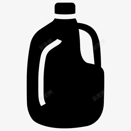 塑料罐一次性瓶液体容器图标svg_新图网 https://ixintu.com 一次性瓶 包装一次性餐具字形图标 塑料包装 塑料罐 水容器 液体容器