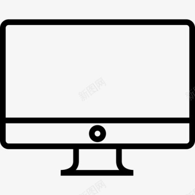 桌面屏幕计算机显示器图标图标
