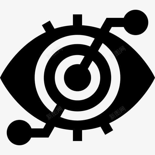 眼睛扫描数据保护10填充图标svg_新图网 https://ixintu.com 填充 数据保护10 眼睛扫描