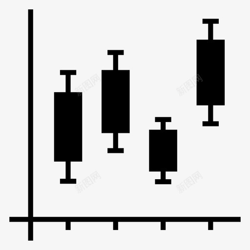 股票分析烛台图标svg_新图网 https://ixintu.com 分析 图表 数据分析黑暗 烛台 股票 股票图表
