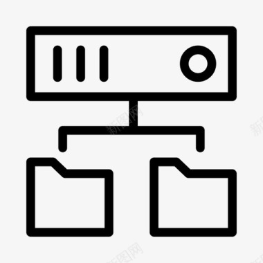 服务器连接目录图标图标