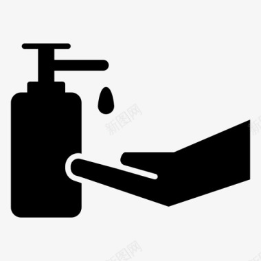 洗手液健康图标图标