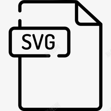 Svg网页95线性图标图标