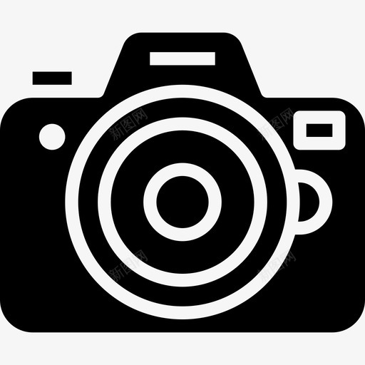 相机小工具4填充图标svg_新图网 https://ixintu.com 填充 小工具4 相机