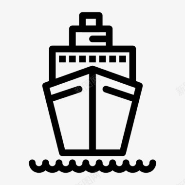 船交通船舶图标图标