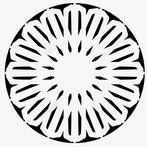抽象花抽象艺术填充圆图标svg_新图网 https://ixintu.com 伊斯兰艺术 填充圆 抽象创作11 抽象艺术 抽象花 曼陀罗 装饰