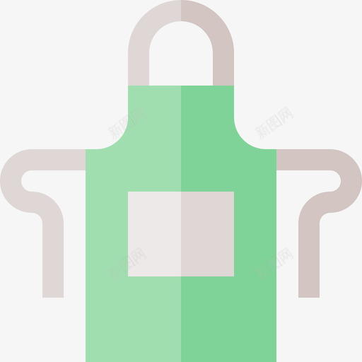 围裙造型艺术3扁平图标svg_新图网 https://ixintu.com 围裙 扁平 造型艺术3