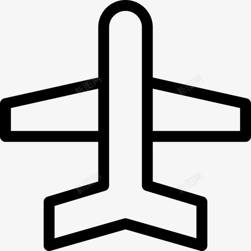 飞机旅行社直航图标svg_新图网 https://ixintu.com 旅行社 直航 飞机