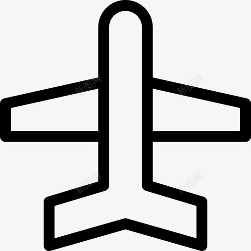 飞机旅行社直航图标svg_新图网 https://ixintu.com 旅行社 直航 飞机