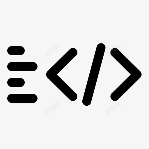编码代码代码语言图标svg_新图网 https://ixintu.com html标记 代码 代码语言 前端 开发 杂项 编码
