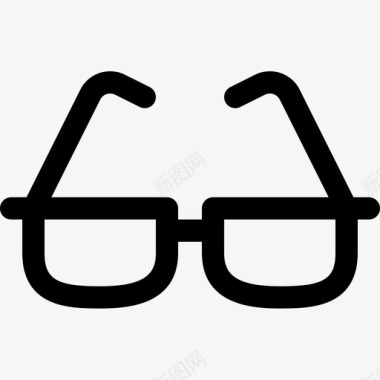 眼镜秋装12件直线型图标图标