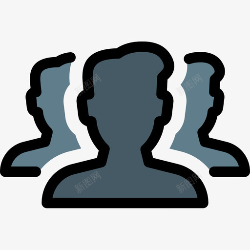 组用户19线性颜色图标svg_新图网 https://ixintu.com 用户19 线性颜色 组