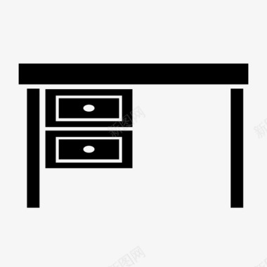 桌子家具家图标图标