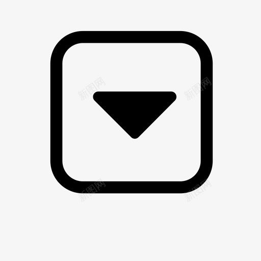 caret square o downsvg_新图网 https://ixintu.com caret square o down