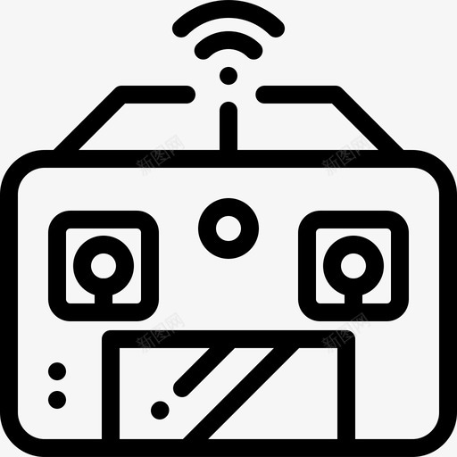 控制照相机无人机图标svg_新图网 https://ixintu.com 控制 摄影 无人机 照相机 玩具